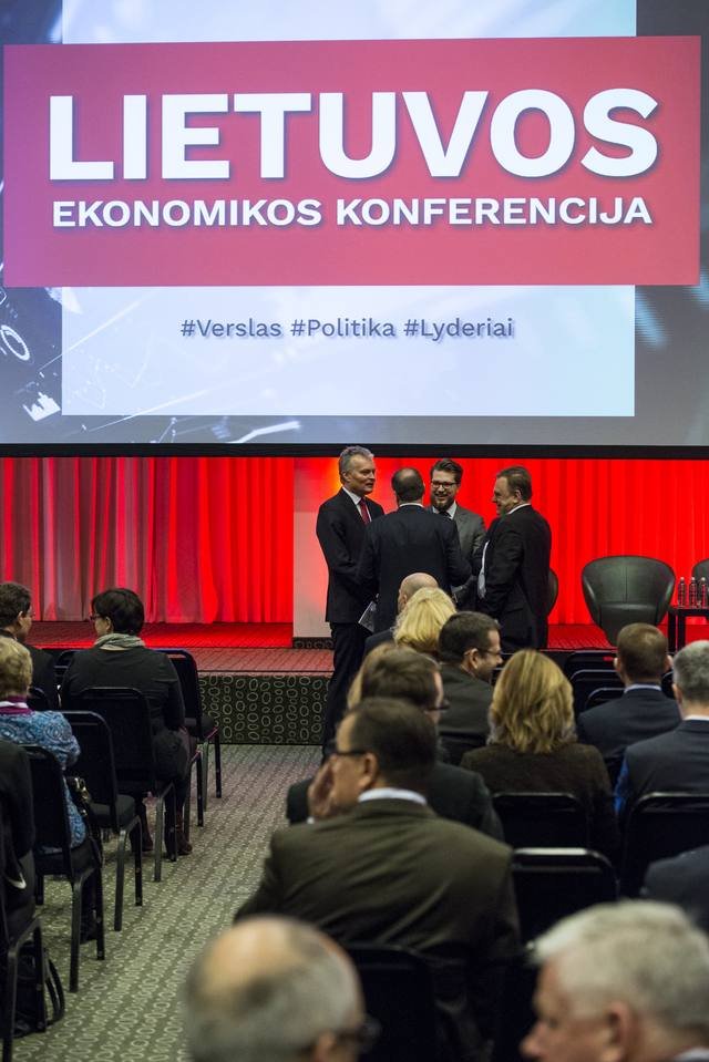 Konferencijos akimirka