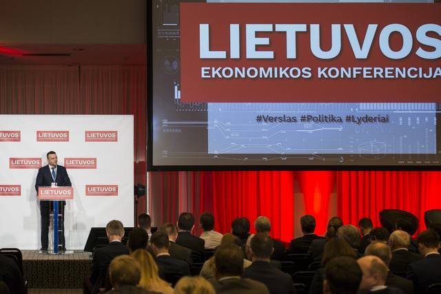 Konferencijos akimirka